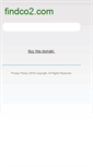 Mobile Screenshot of findco2.com